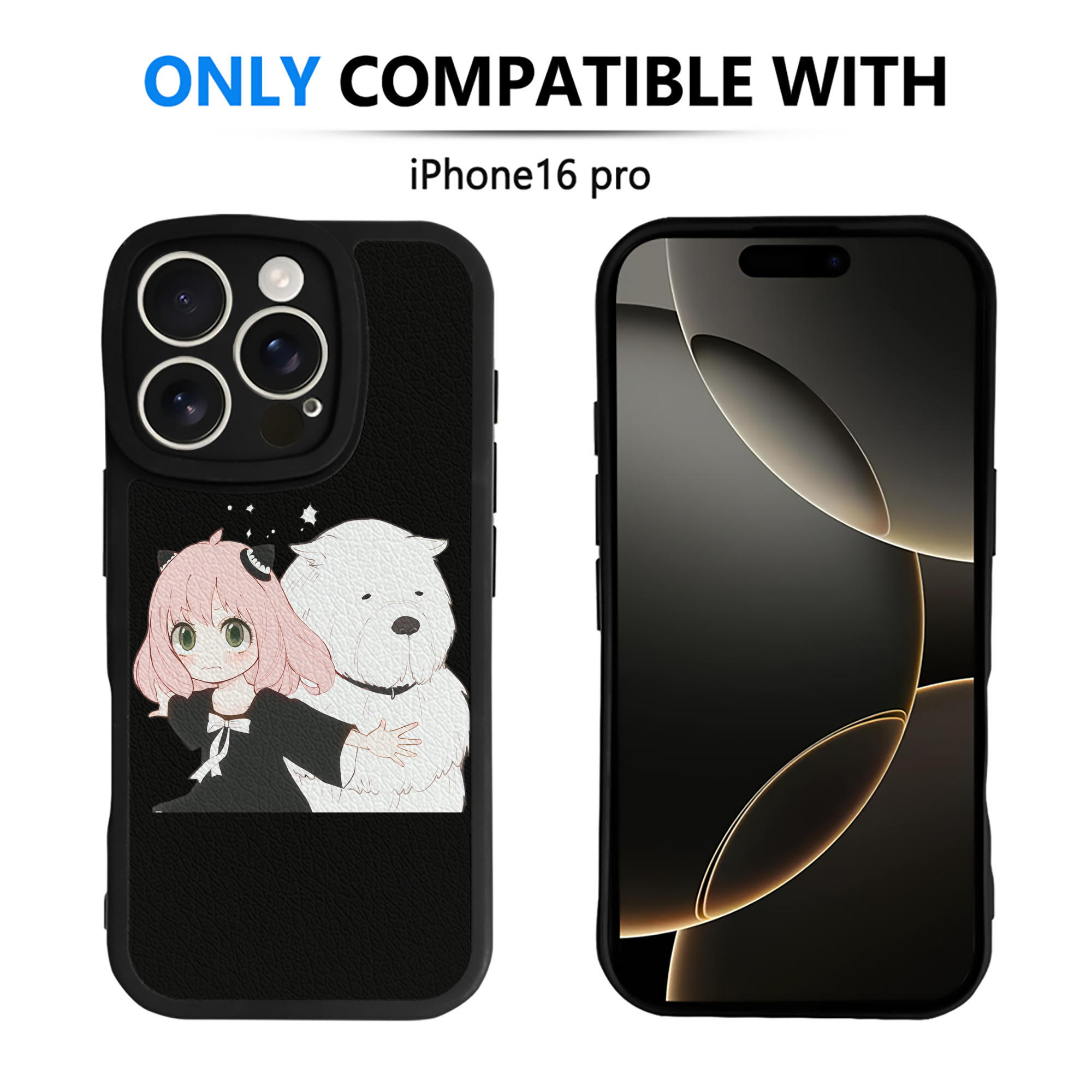 （画像用） SPY×FAMILY间谍家家酒 【iPhone 16シリーズ対応】シリコンスマホケース（レザー調） 材質：シリコン